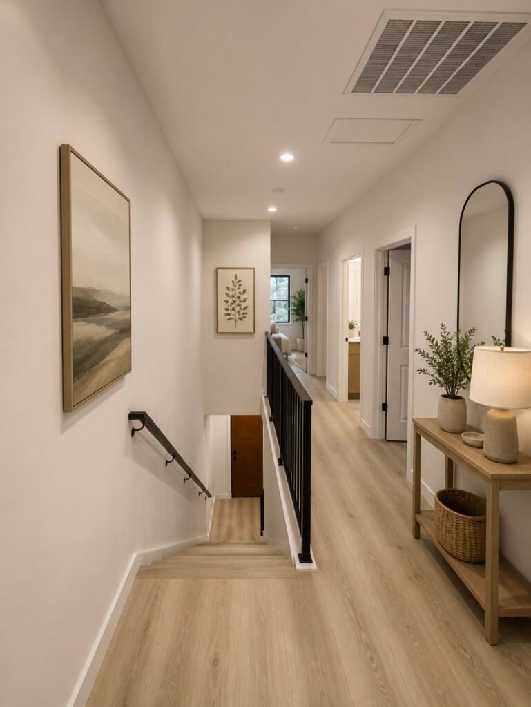 Upstairs hallway