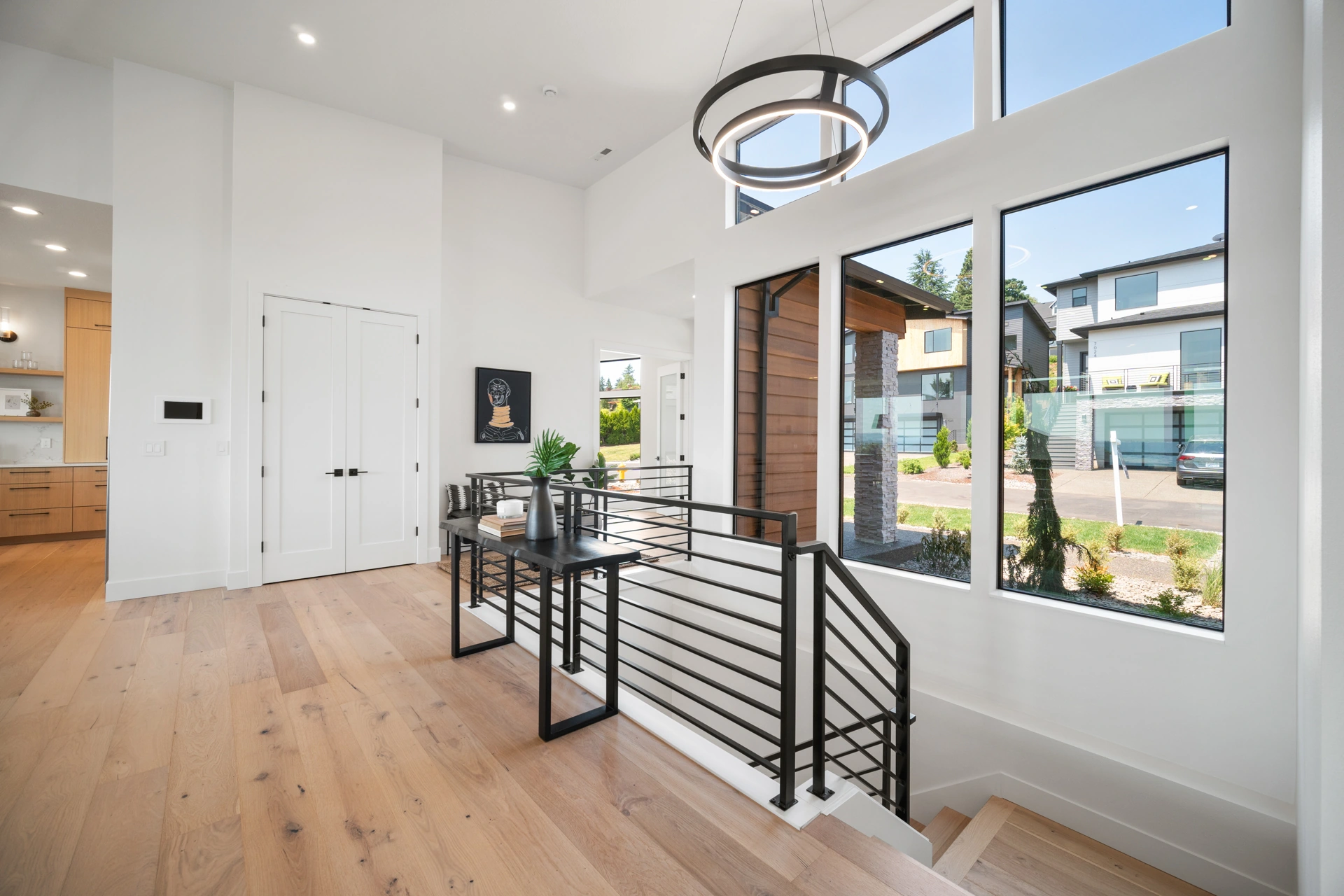 Entry and stair railing
